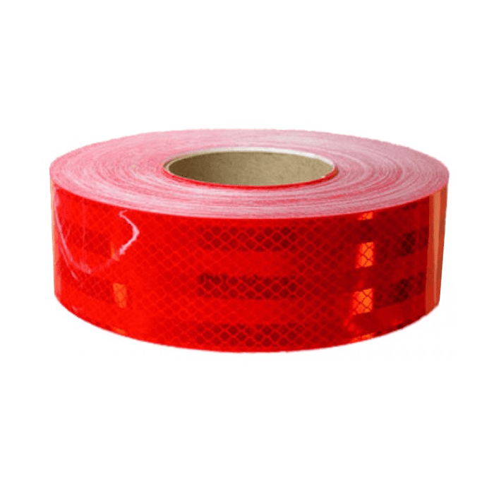 3M Cinta Reflectiva Rojo 983-72 Grado Diamante | 2" X 50YD image