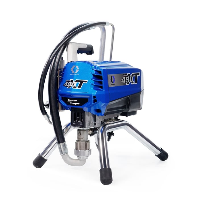 Pulverizador Eléctrico Airless Graco Ultra 490 XT Standard | Equipo de Pintura Profesional de Alta Productividad image