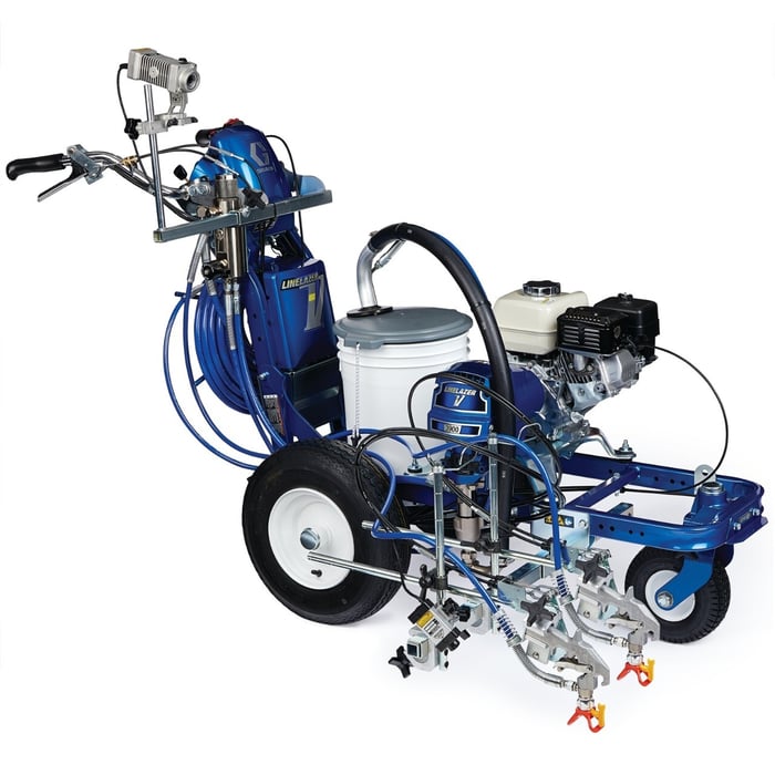 Máquina de Demarcación Vial Graco LineLazer V 3900 HP con Pistola Automática y LazerGuide 2000 image