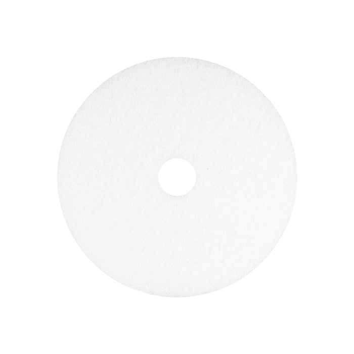 Pad para Pulido de Pisos 3M™ 4100 Blanco de 17" | Disco de Limpieza Industrial  image