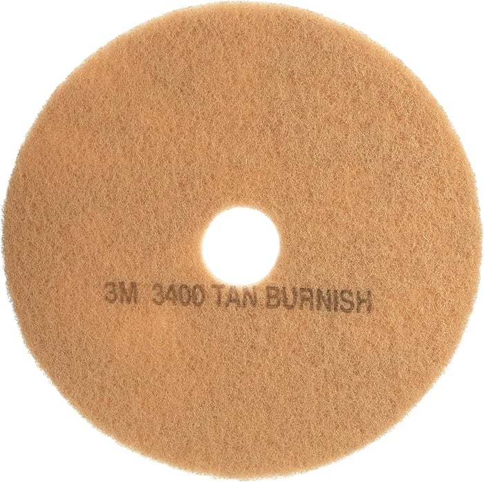 Pad para Pisos 3M™ 3400 Canela de 20" | Disco de Limpieza y Mantenimiento image