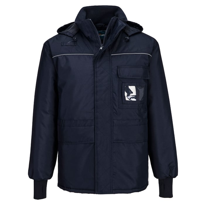 Chaqueta para Cuarto Frío Portwest CS10 Térmica para Congelador - Azul Marino, Talla M y L image