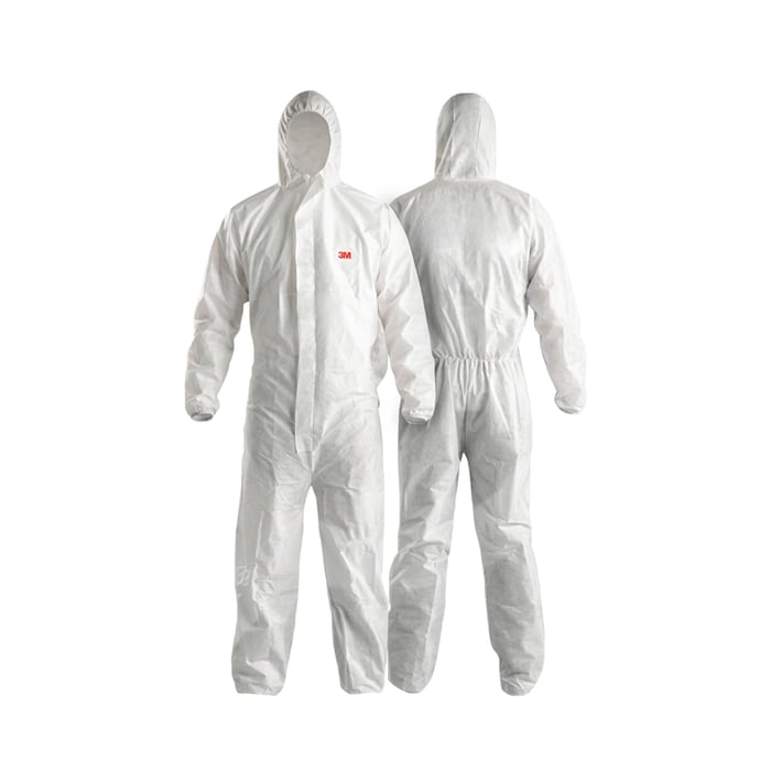 Traje Desechable 3M 4510 - Talla L y XL, Blanco image