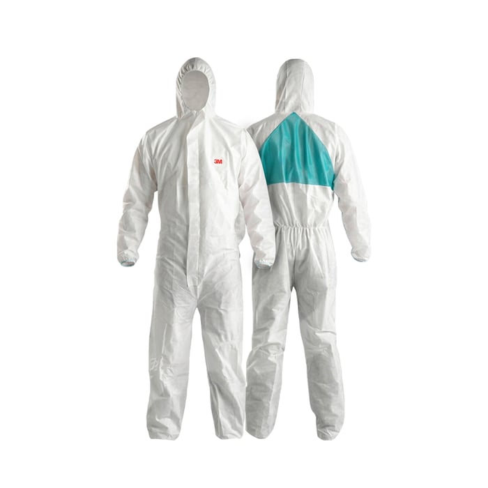 Traje Desechable 3M 4520 - Talla L y XL, Blanco image