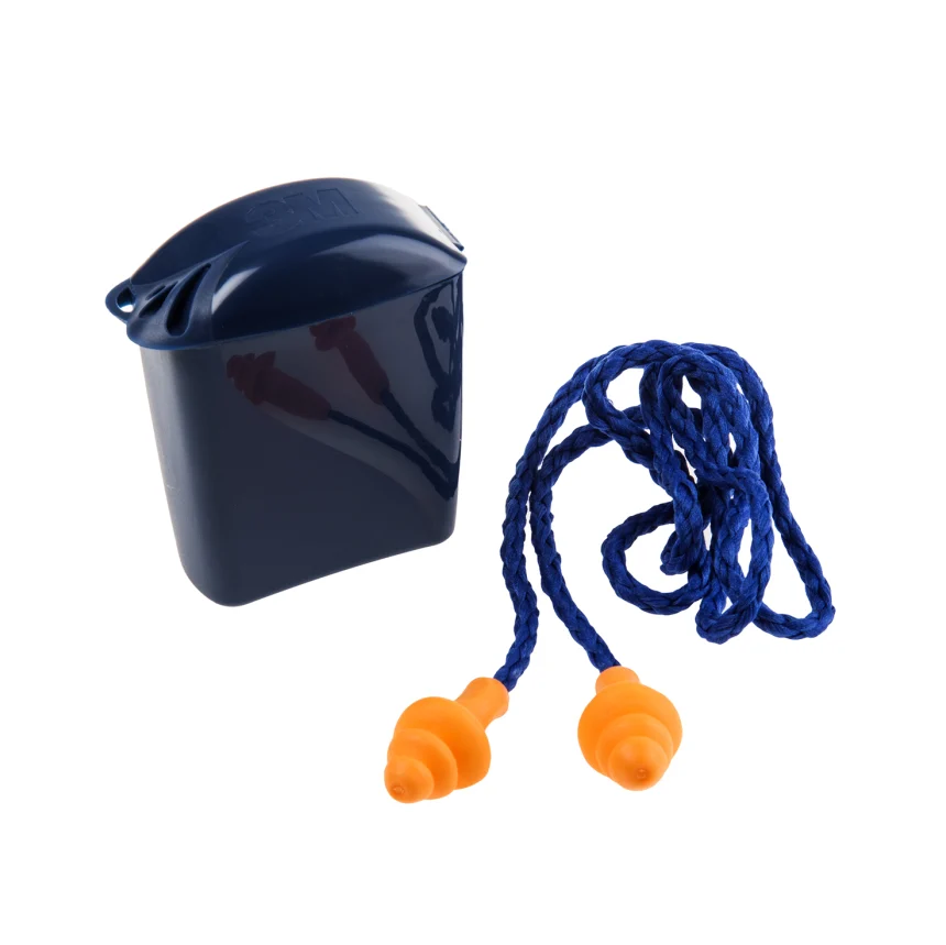 Tapones Auditivos Reutilizables 3M 1271 con Cordón y Estuche - foto 3