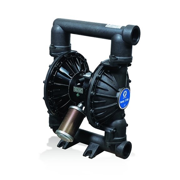 Bomba Neumática Graco Husky 2150 de Aluminio (2 Pulgadas NPT) – Asientos, Bolas y Diafragma Buna-N - foto 2
