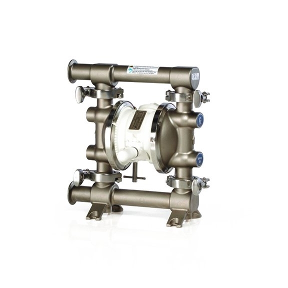 Bomba Neumática de Doble Diafragma Graco SaniForce 515 (AODD) – Asientos SS, Bolas y Diafragma PTFE 2 Piezas