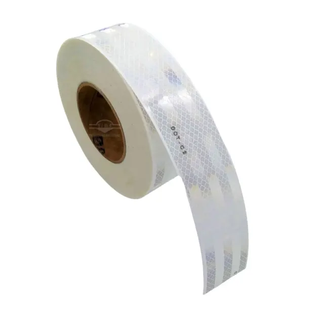3M Cinta Reflectiva Blanco 983-10 Grado Diamante | 2" X 50YD - foto 2