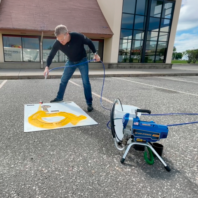 Pulverizador GRACO ES 500 Stencil, operado con baterías - foto 3