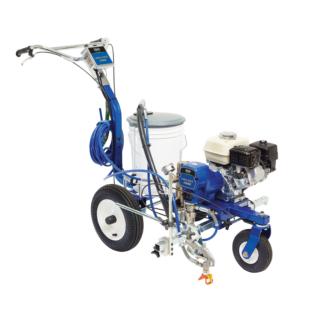 Máquina de Demarcación Vial Airless a Gasolina Graco LineLazer 3400 con Pistola Manual