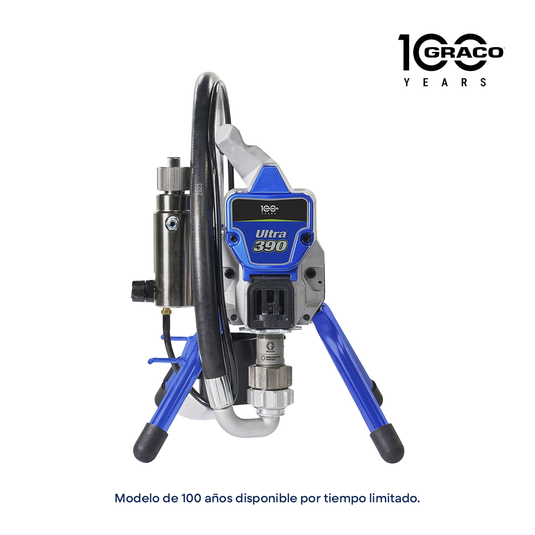 Pulverizador Graco 390 PC | Equipo de Pintura Profesional (Versión 100º aniversario) - foto 3