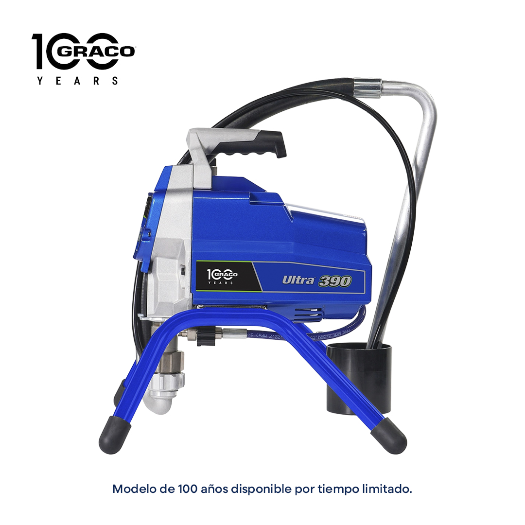 Pulverizador Graco 390 PC | Equipo de Pintura Profesional (Versión 100º aniversario) - foto 2