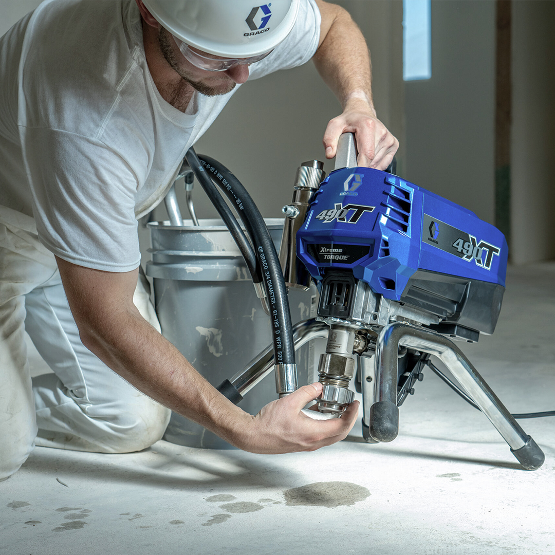 Pulverizador Eléctrico Airless Graco Ultra 490 XT Standard | Equipo de Pintura Profesional de Alta Productividad - foto 4