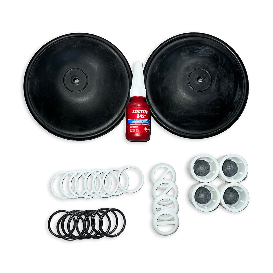 Kit de Reparación Graco Acetal con Diafragmas y Asientos TPE para Bomba Husky 515