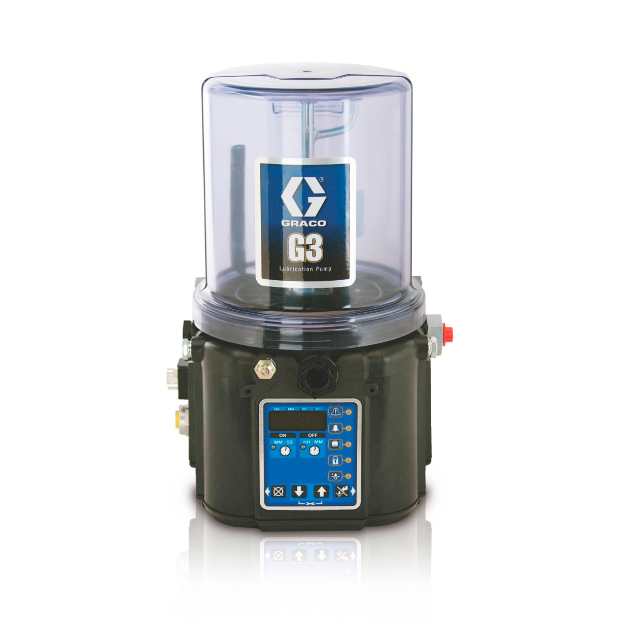 Bomba de Lubricación con Grasa Graco G3 Pro (24V DC / 2L) – Con Controlador, Placa de Arrastre y Conector CPC