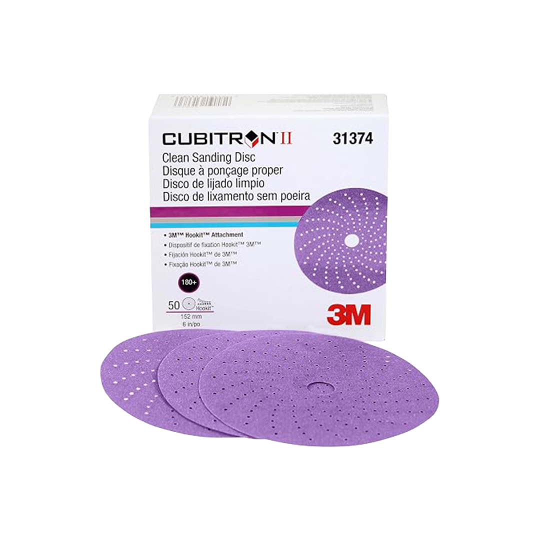 Disco 3M™ Cubitron II Hookit 31374, Gr 180 + 6" - foto 3