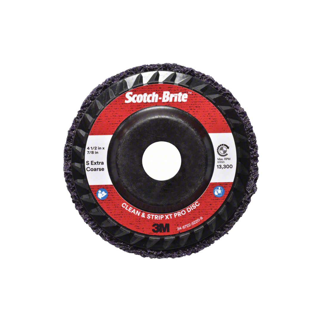 Disco Abrasivo 3M™ Scotch-Brite™ Clean and Strip XT Pro Extra Cut (XO-DN), 4 1/2" x 7/8"