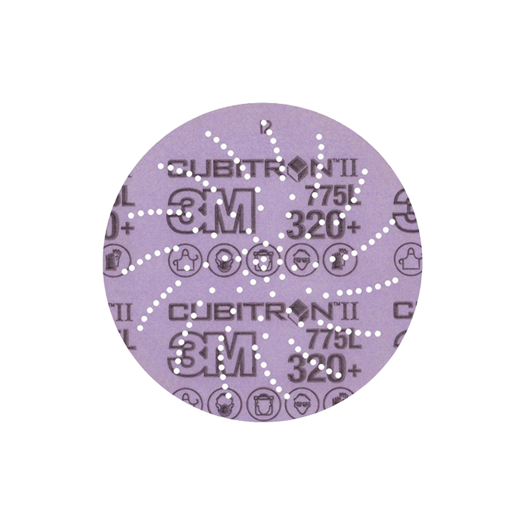 Disco 3M™ Cubitron II Hookit Film Disc 775L, Gr 320 + 6"