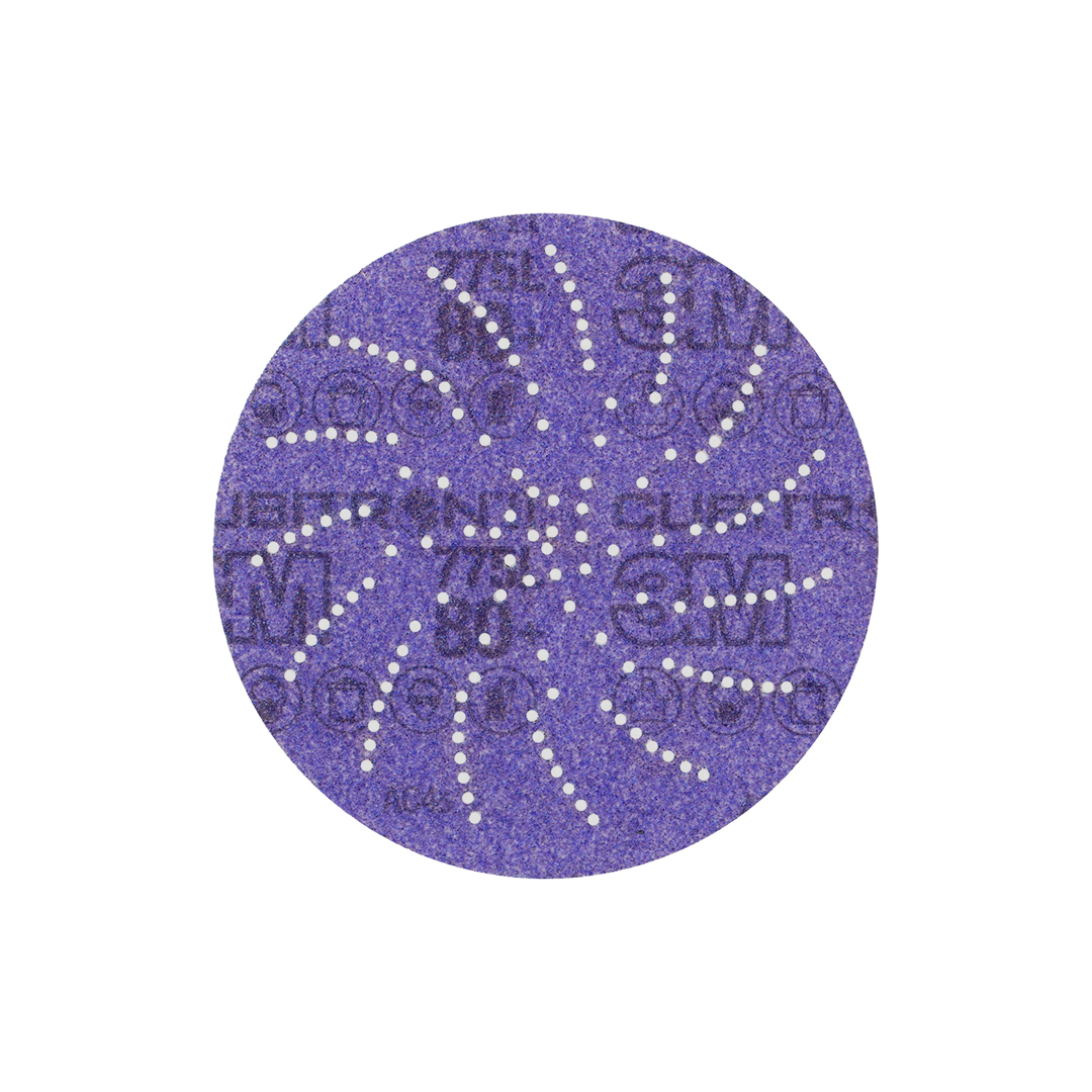 Disco Abrasivo 3M™ Xtract™ Cubitron™ II Film Disc 775L, Grano 80+, 5 Pulgadas