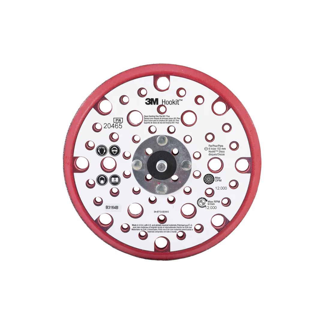 Disco 3M™ XTRACT Respaldo Pad 20356 6" X 3/8" X 5/16
