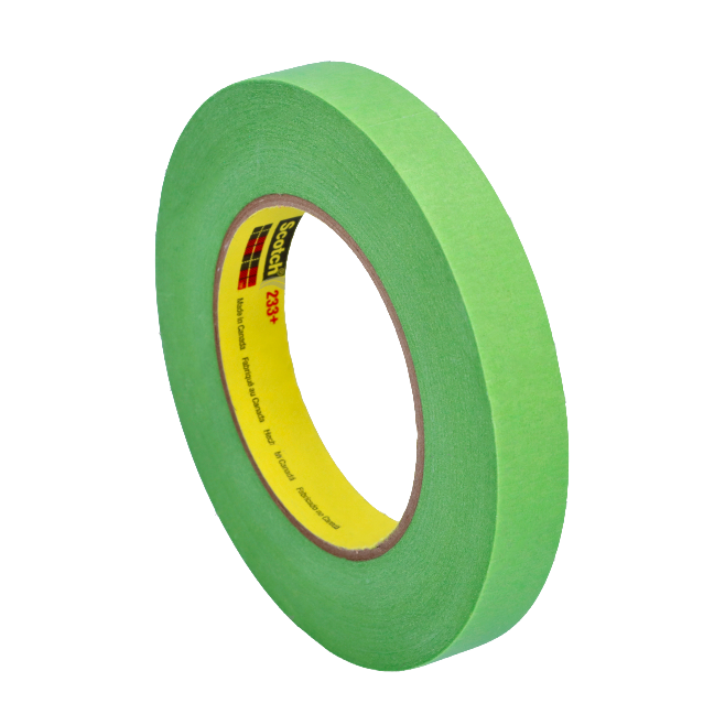 Cinta Enmascarar Masking Tape 3M 233 Verde 1/2" (12mm) - foto 1