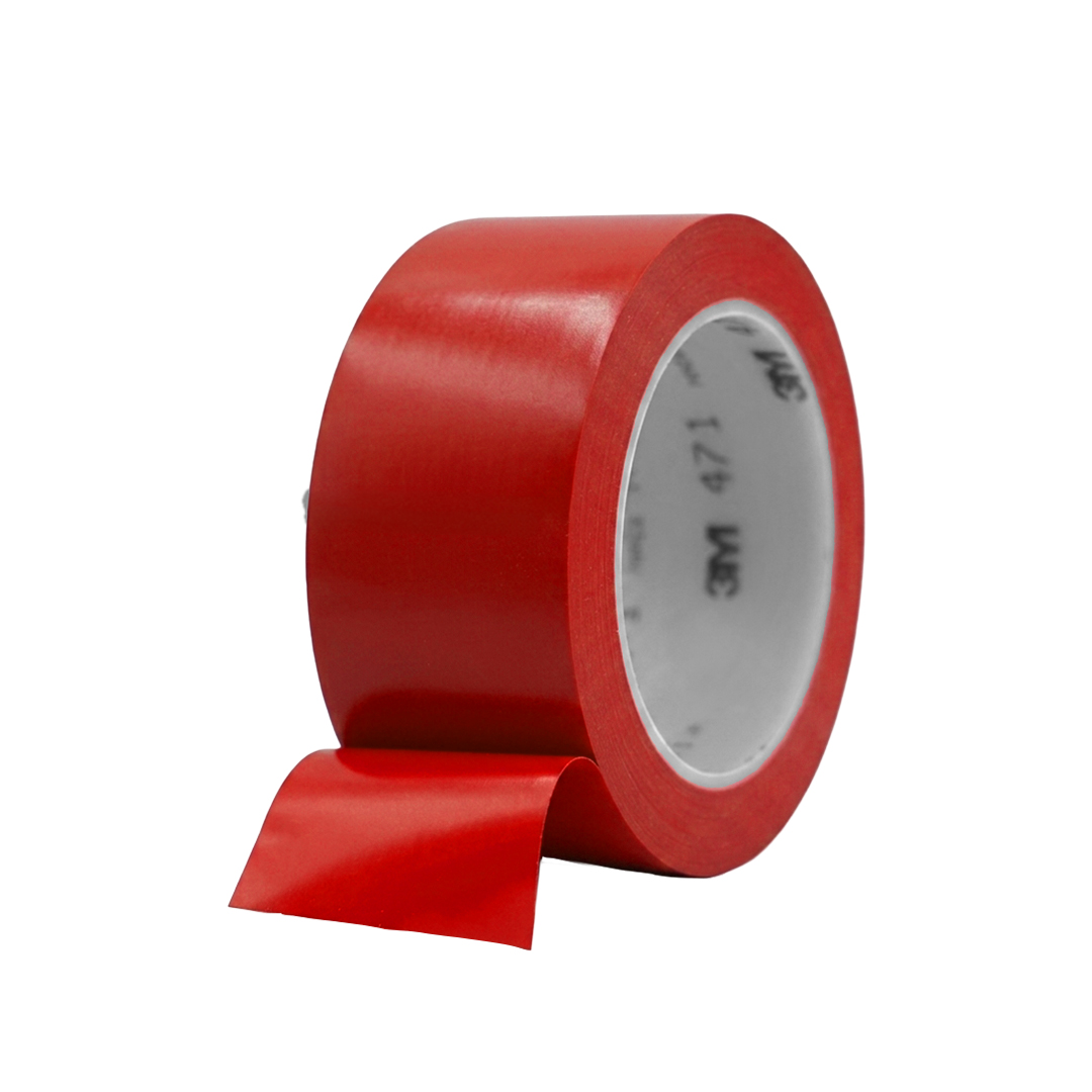 Cinta De Vinil 471 3M, Rojo 2 " X 36 Yd - foto 3