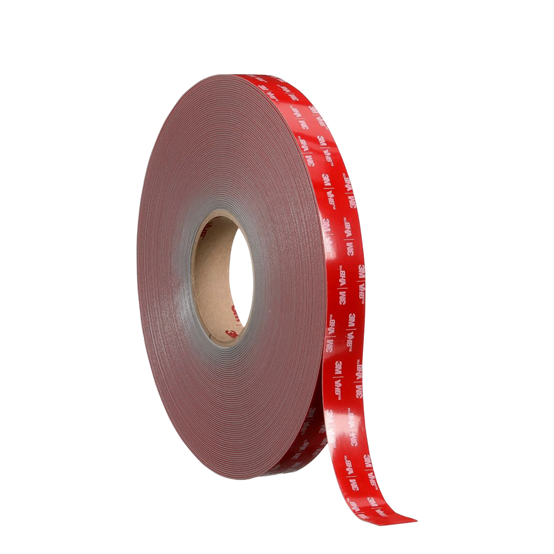 Cinta 3M™ VHB™ RP+060GF: Cinta Doble Cara Industrial de Alto Rendimiento de 1/2" x 36 yds