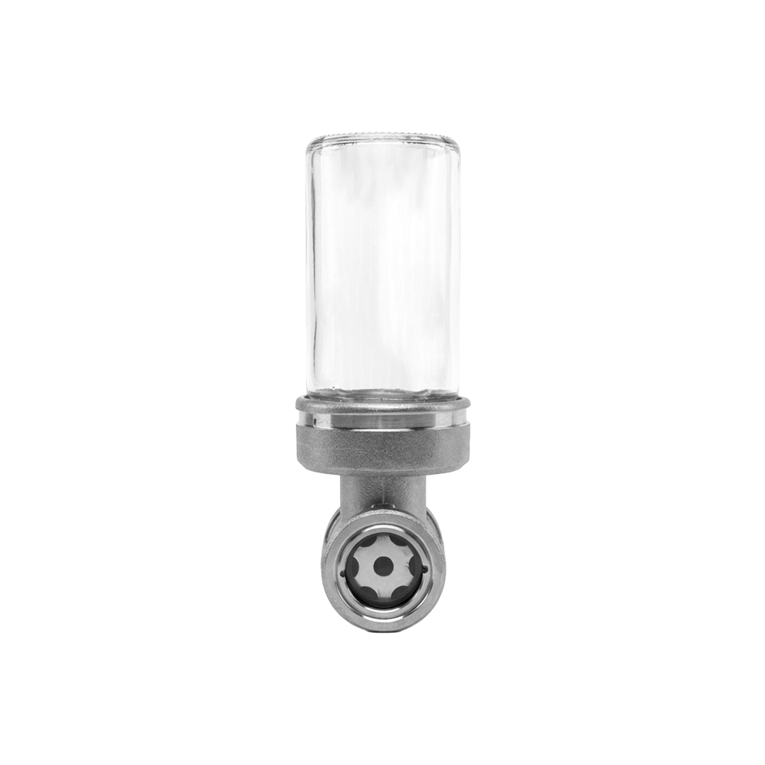 Aceitera con Visor de Nivel Trico 3/4 NPT Aluminio