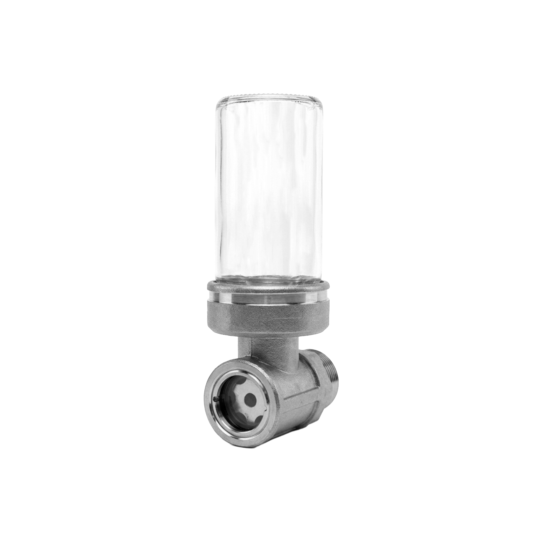 Aceitera con Visor de Nivel Trico 3/4 NPT Aluminio - foto 2