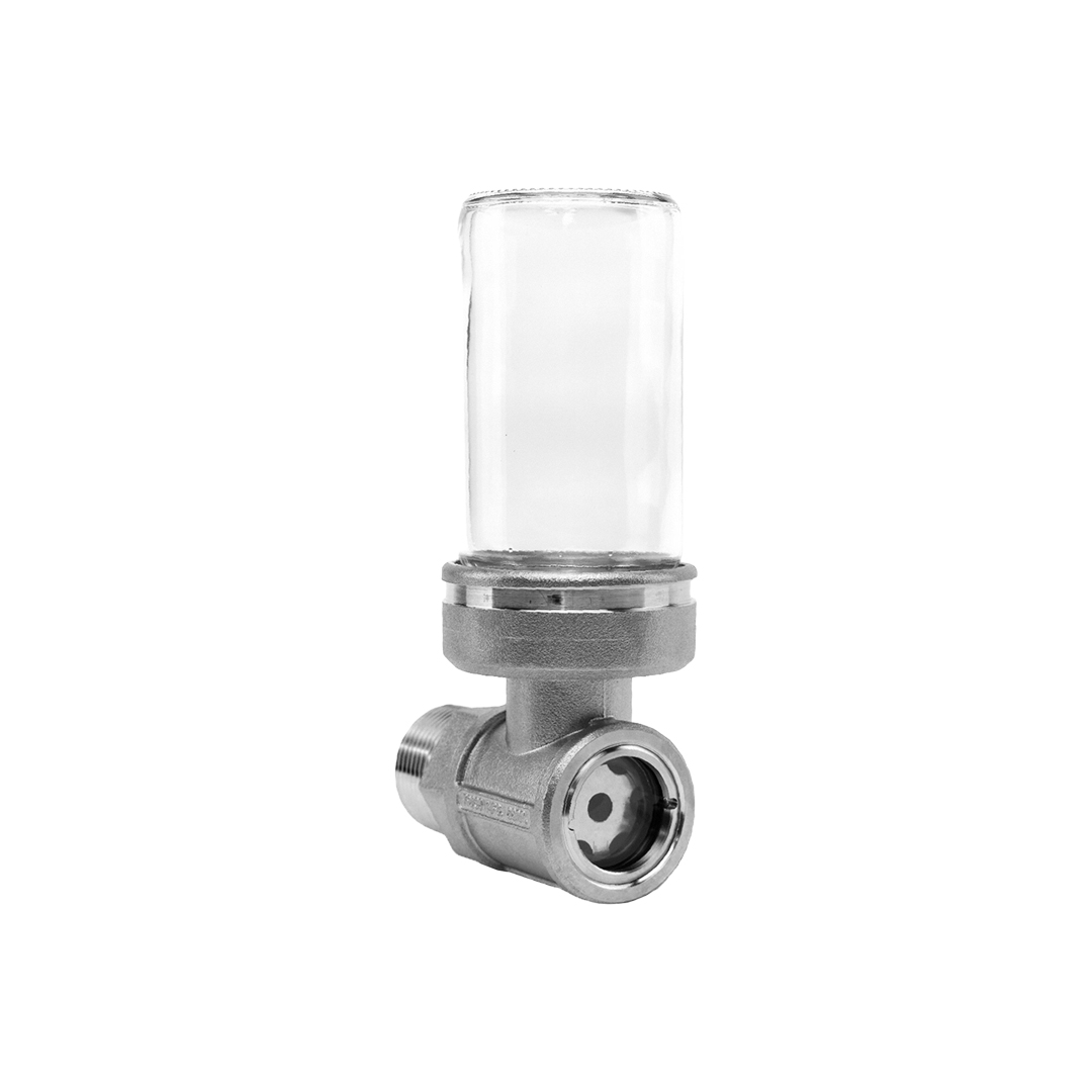 Aceitera con Visor de Nivel Trico 3/4 NPT Aluminio - foto 3