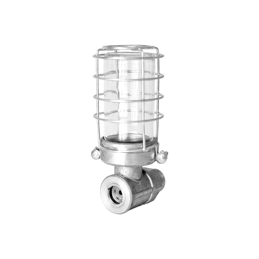 Aceitera con Visor de Nivel Trico 1/2 NPT Aluminio - foto 3