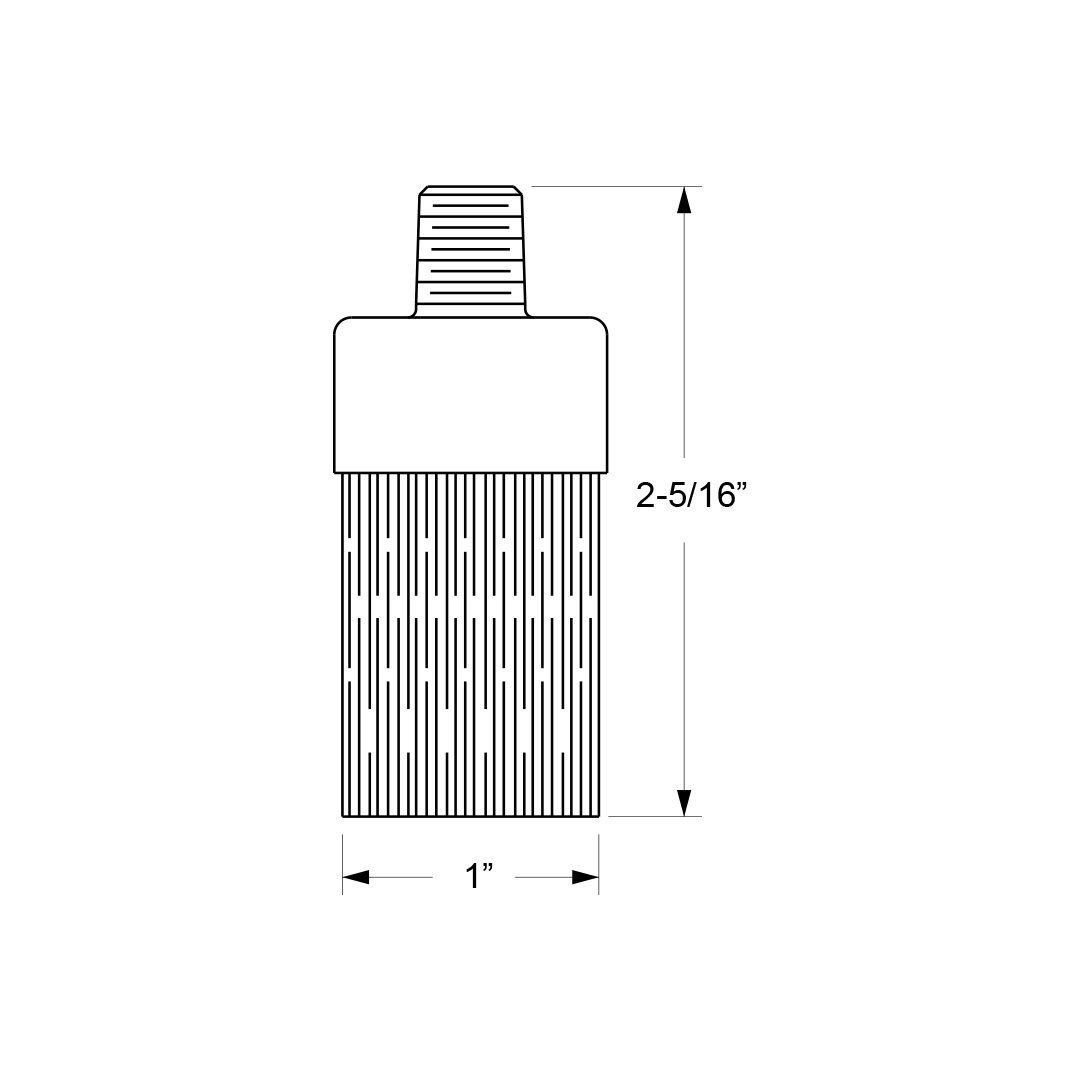 Brocha Redonda Trico 1 Pulg Acero Inoxidable - foto 4