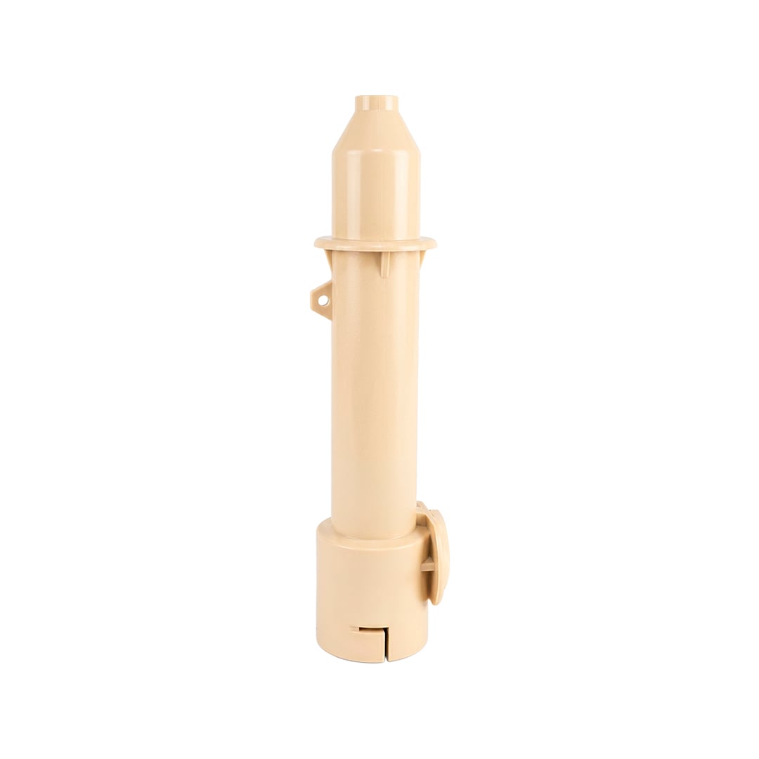 Boquilla Rígida Des-Case 8 Pulg Punta de 1/2 Pulg Beige