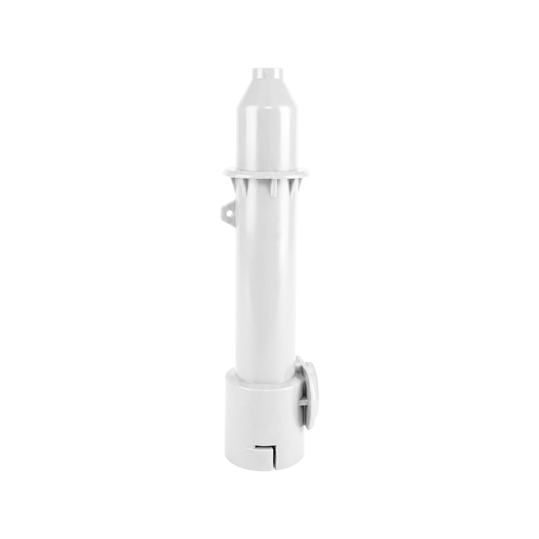 Boquilla Rígida Des-Case 8 Pulg Punta de 1/2 Pulg Blanca