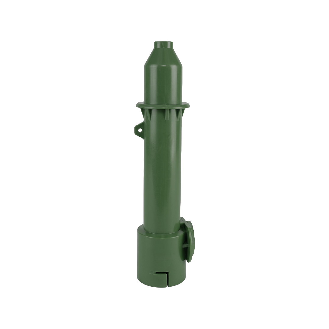 Boquilla Rígida Des-Case 8 Pulg Punta de 1/2 Pulg Verde Oscuro