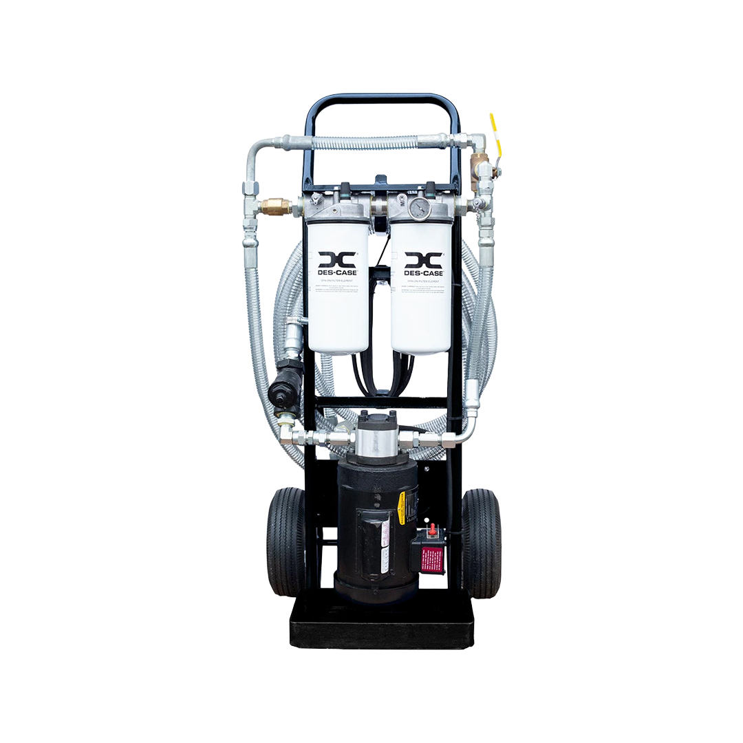 Carro de Filtración Portátil Des-Case 5 GPM 1 HP