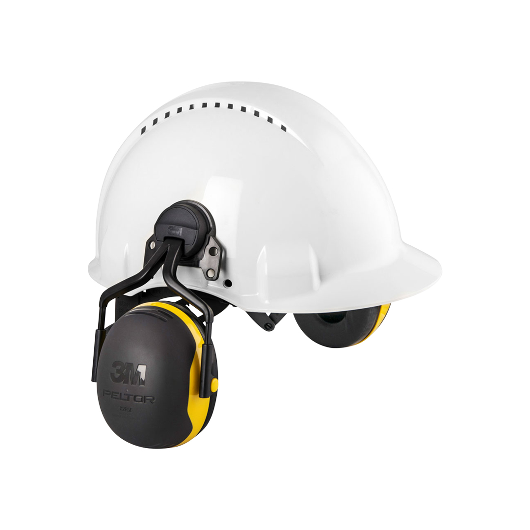 Orejeras Para Casco 3M Peltor X2P5E, Negro/Amarillo - foto 3