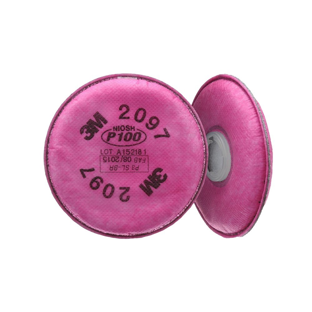 Filtro 3M 2097 P100 con Alivio para Ozono y Vapores Orgánicos (Par)