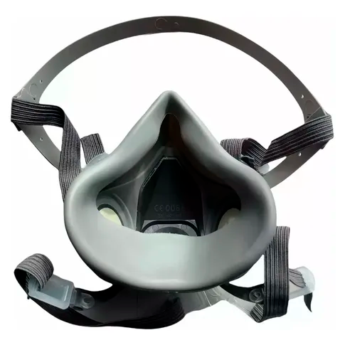Respirador Reutilizable 3M Media Cara 6200, Talla Mediana - foto 3