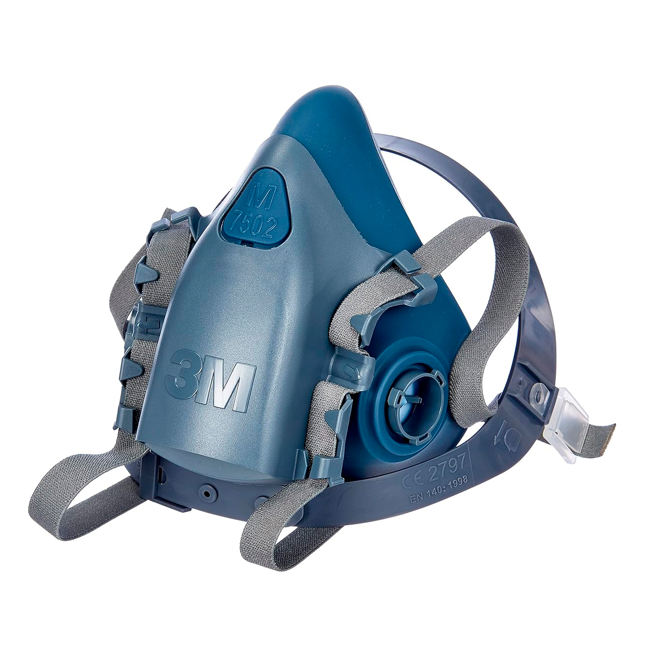 Respirador Reutilizable 3M Media Cara 7502, Talla Mediana