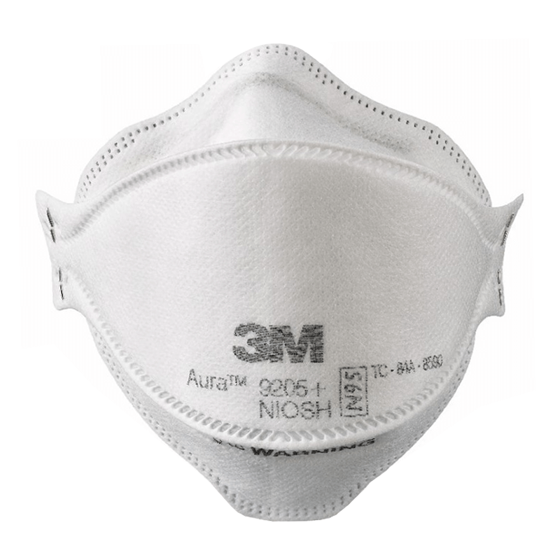 Respirador Plegable 3M Aura 9205 N95 para Partículas - foto 2