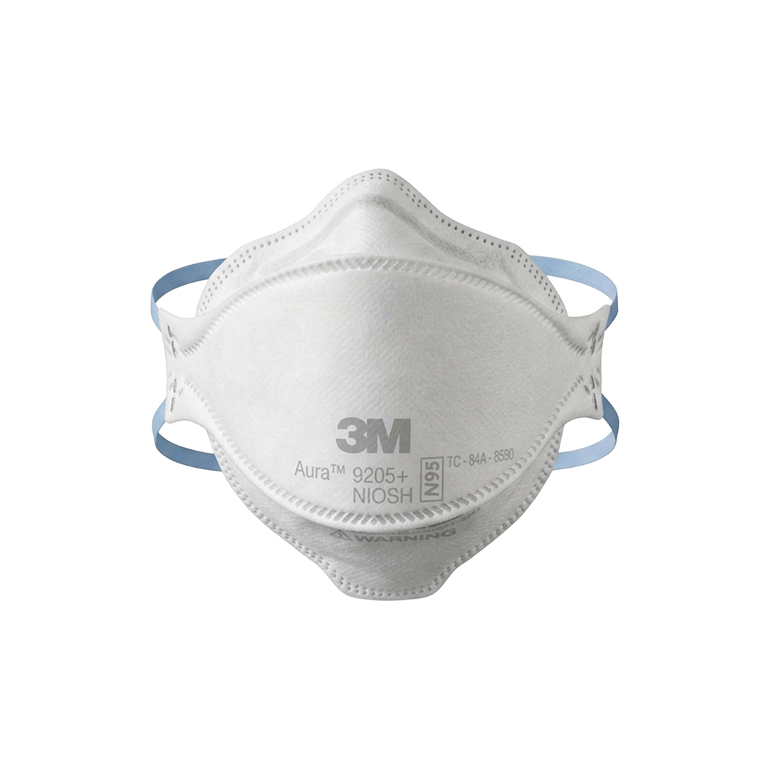 Respirador Plegable 3M Aura 9205 N95 para Partículas - foto 2