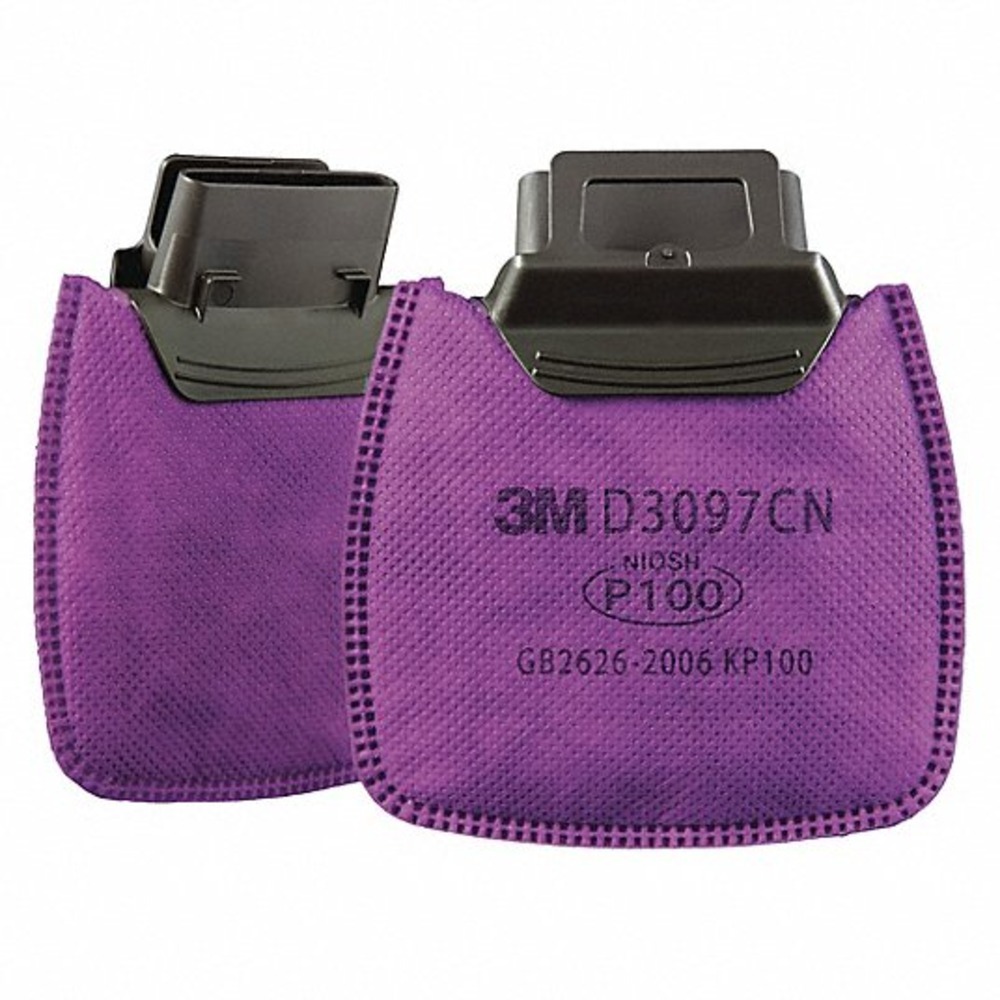 Filtro 3M D3097 P100 Serie Secure Click para Vapores Orgánicos (Par)