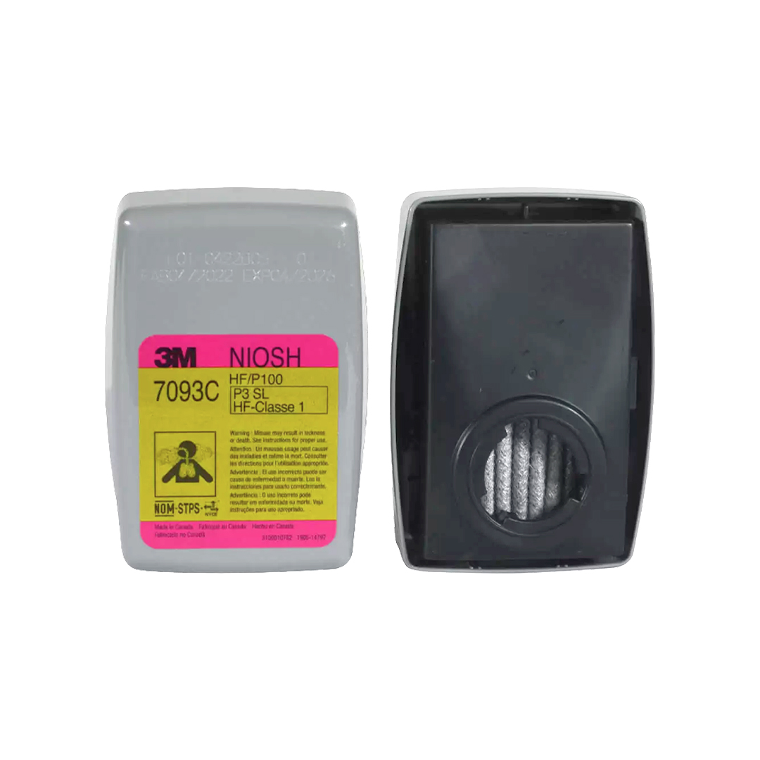 Filtro 3M 7093C P100 para Vapores Orgánicos y Gases Ácidos (Par)