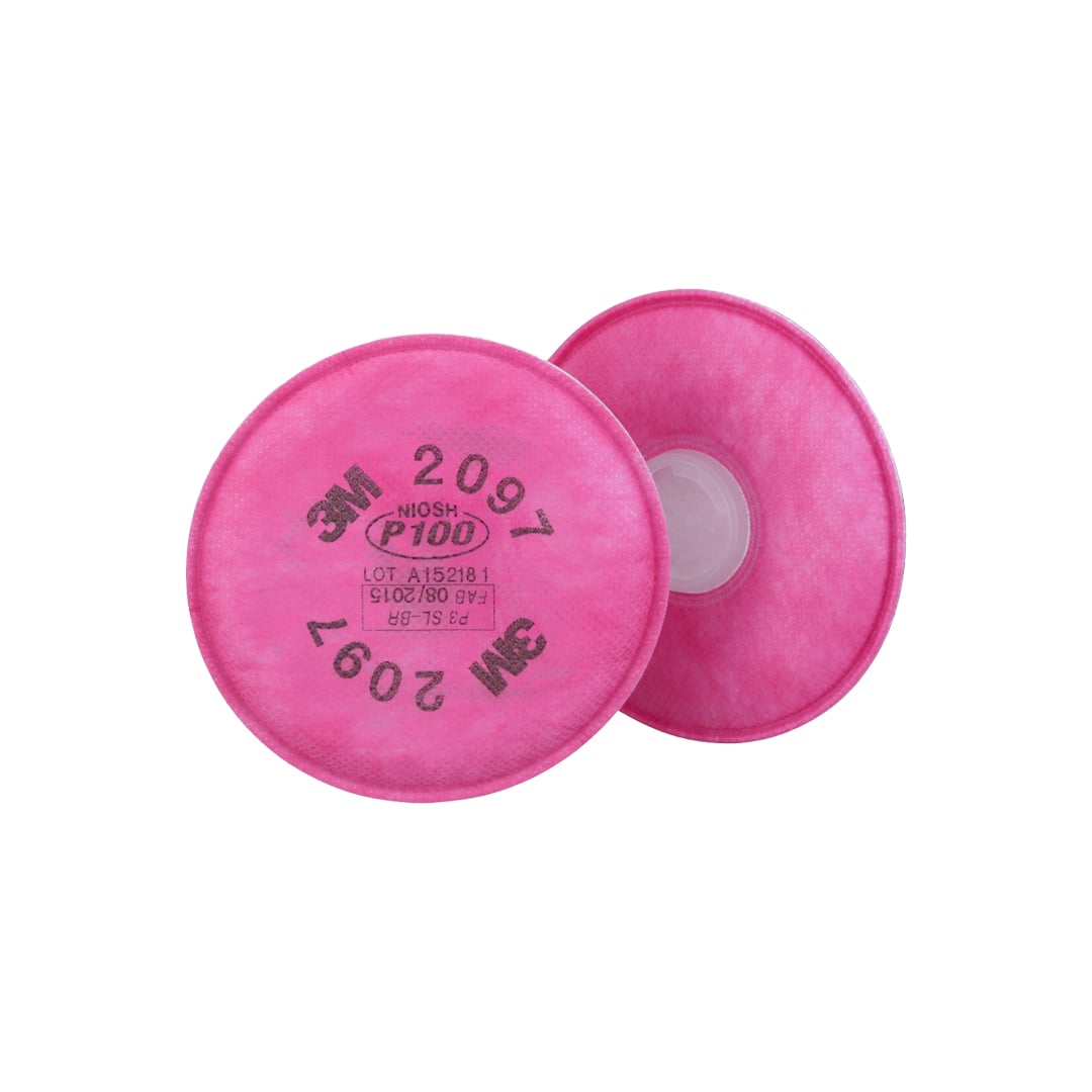 Filtro 3M 2097 P100 con Alivio para Ozono y Vapores Orgánicos (Par)