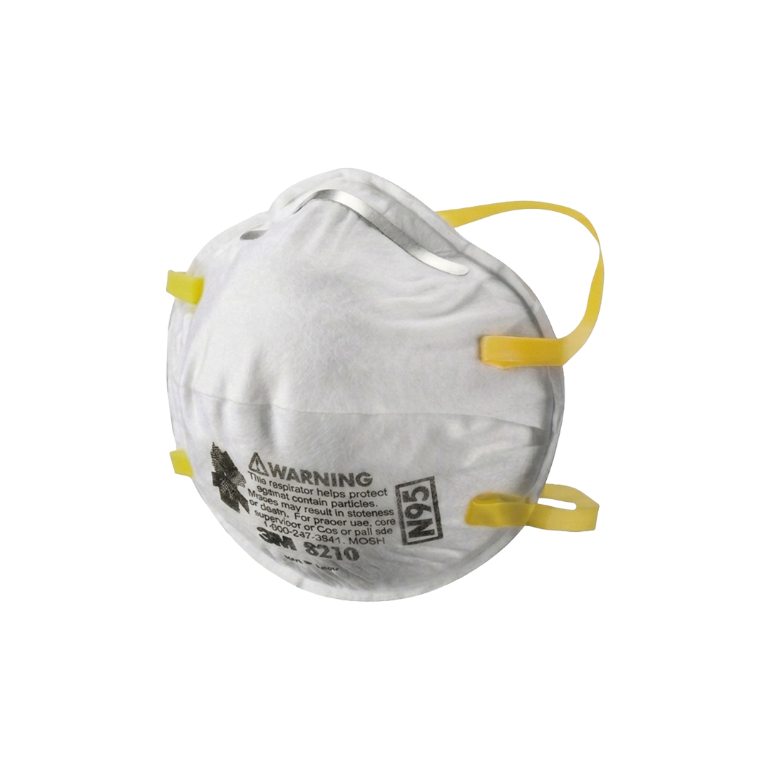 Mascarilla Desechable para Polvo N95 3M™ 8210 - foto 3