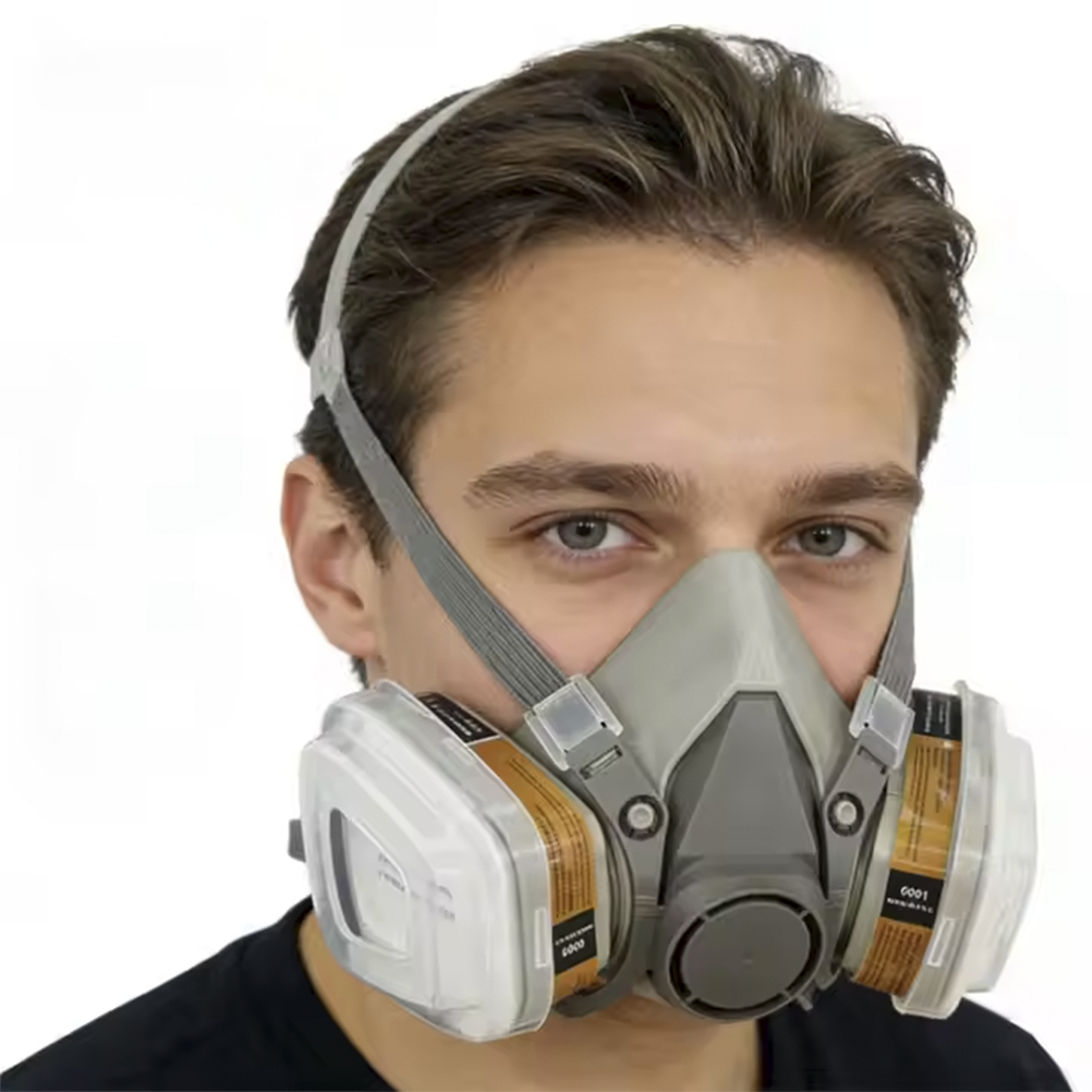 Respirador de Doble Cartucho 3M™ 07178 para Vapores Orgánicos - foto 4