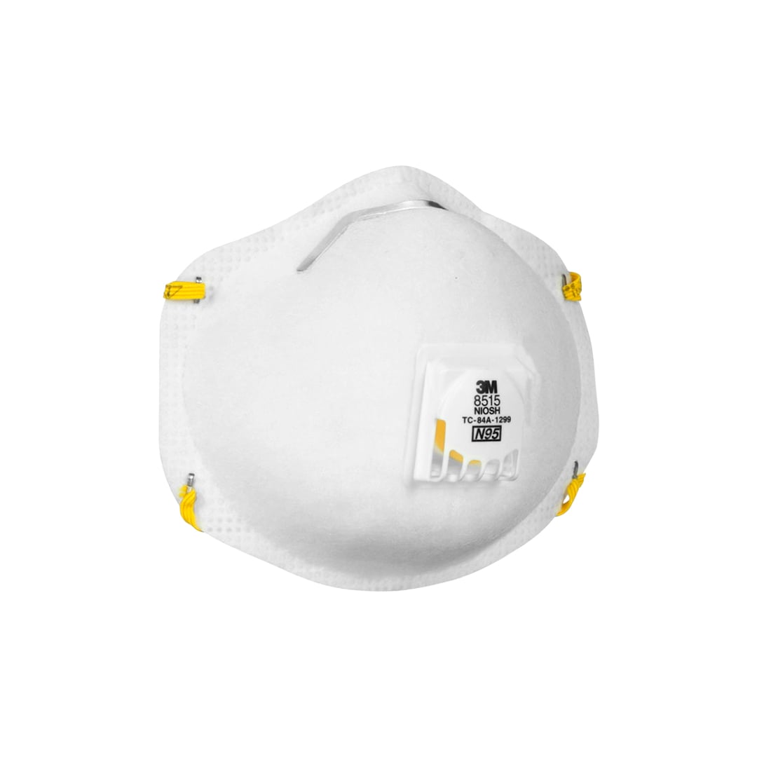 Respirador Desechable 3M 8515 N95 para Soldadura, con Válvula de Exhalación