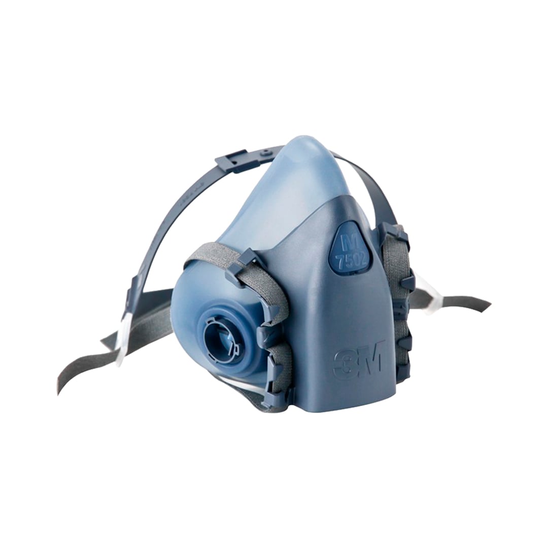 Respirador Reutilizable 3M Media Cara 7502, Talla Mediana