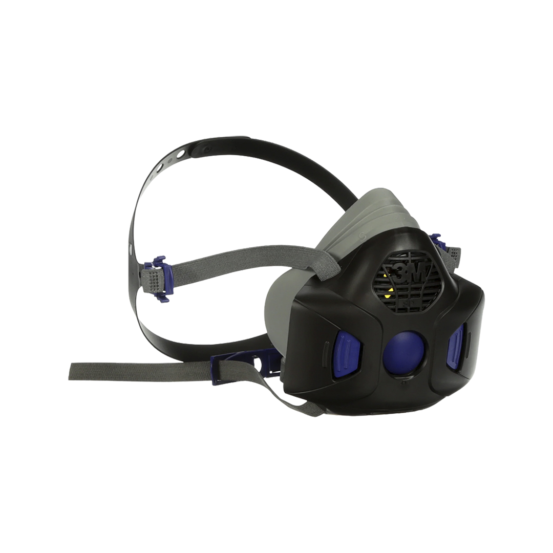 Respirador de Media Cara 3M™ Secure Click™ HF-802SD con Diafragma Parlante